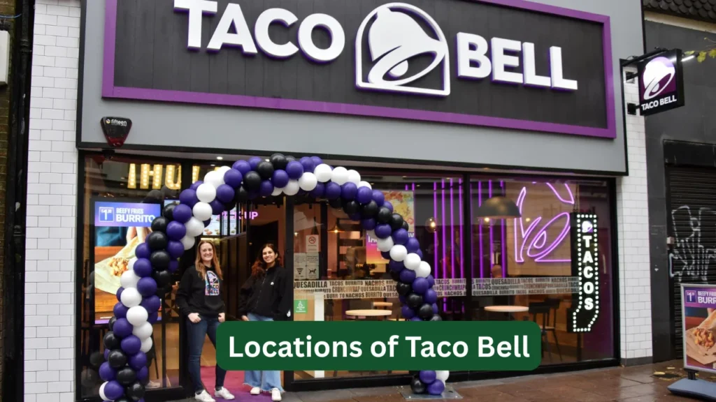Locations of Taco Bell