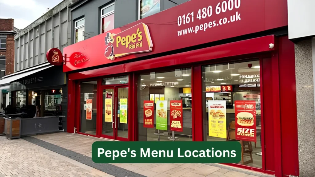 Pepe's Menu Locations