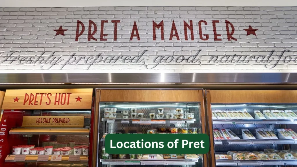 Locations of Pret