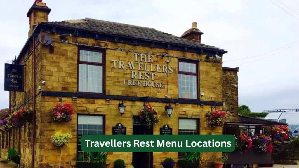 Travellers Rest Menu Locations