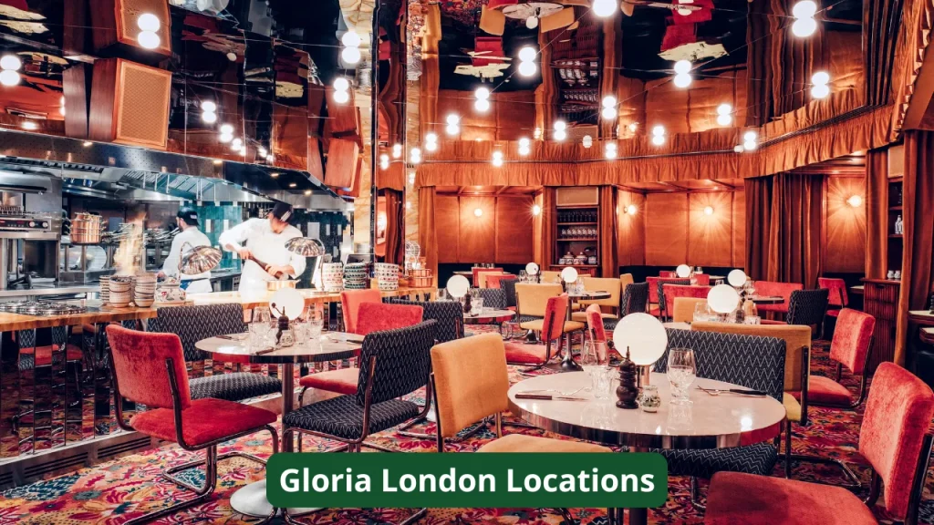 Gloria London Locations
