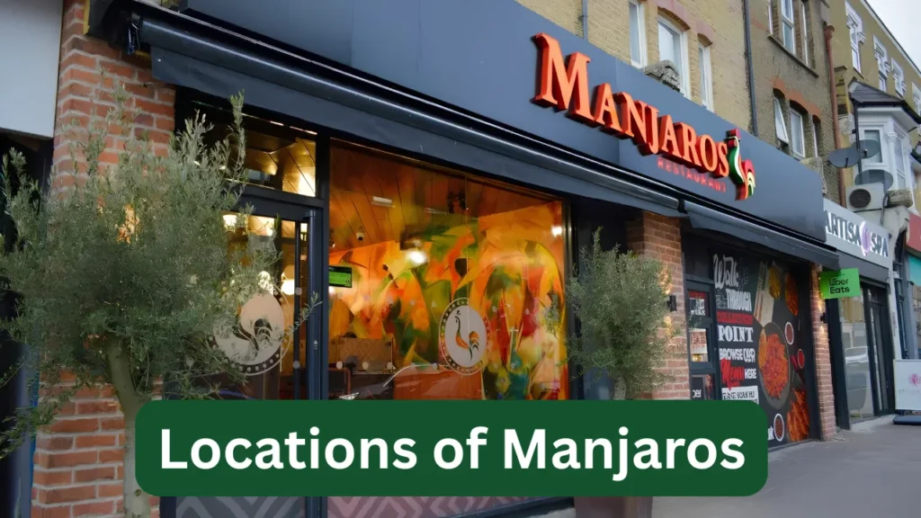 Locations of Manjaros