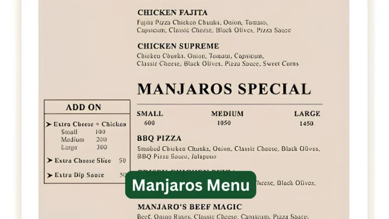Manjaros Menu