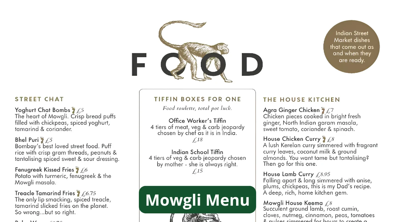 Mowgli Menu