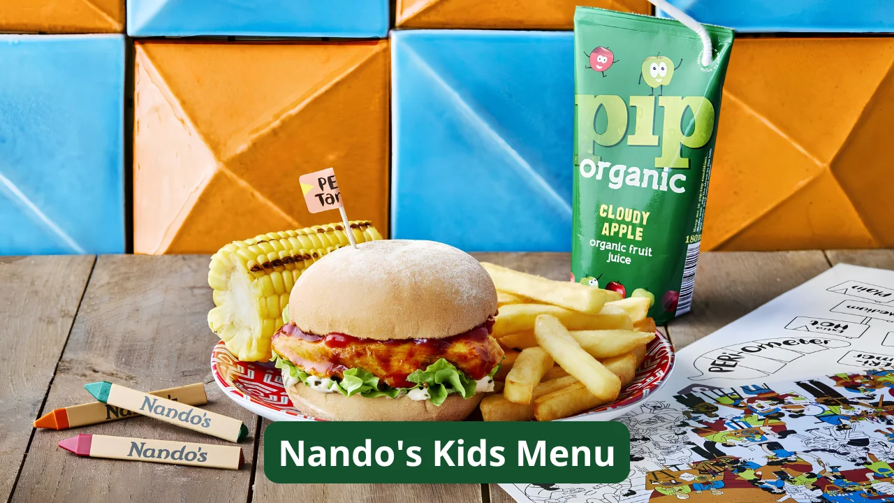 Nando Kids Menu