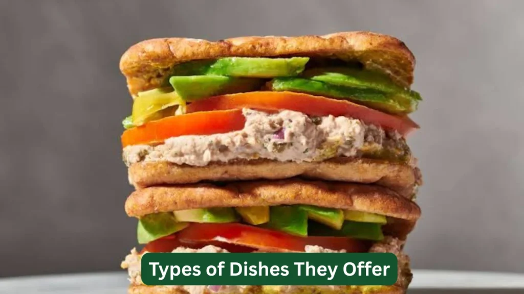 Types of Dishes They Offer
